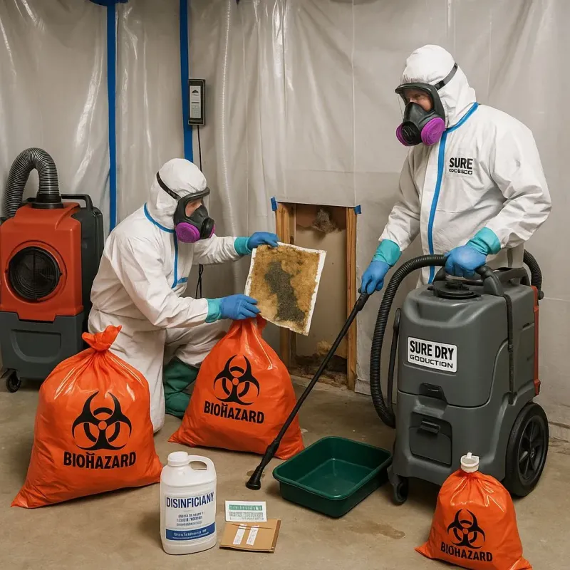 Contaminated Water Handling Protocols process in Arvin, CA