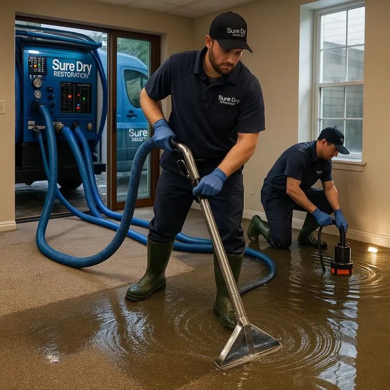 Water Extraction and Removal process in Arvin, CA